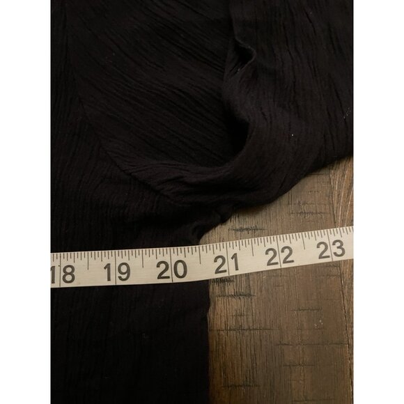 Idyllwind XL Black Embroidered Peasant Blouse Western Tassel Miranda Lambert - Picture 8 of 9